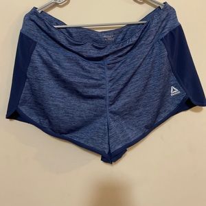 Navy Rebok Running Shorts